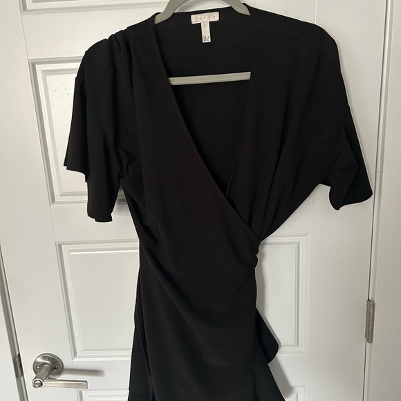 Leith Ruffle Wrap Dress - Picture 2 of 6